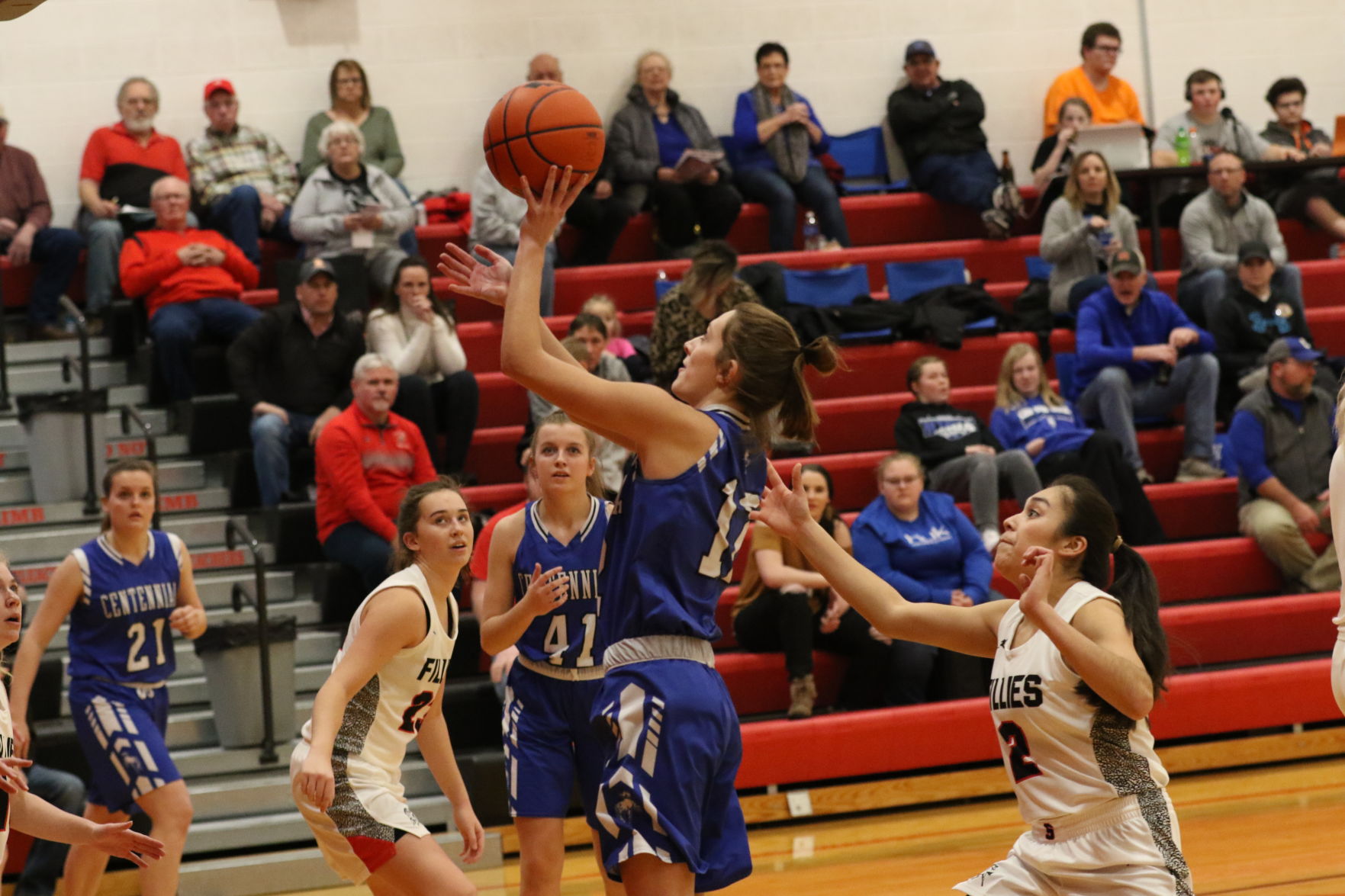 Centennial girls basketball at Sutton 5.JPG